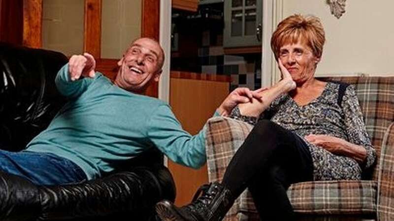 Gogglebox icons Dave and Shirley Griffiths look out of this world as they share throwback snap (Image: Channel 4)