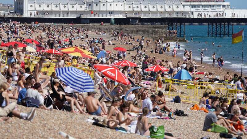 Temperatures will reach highs of 19C this weekend as warm air moves in from the south (Image: PA)