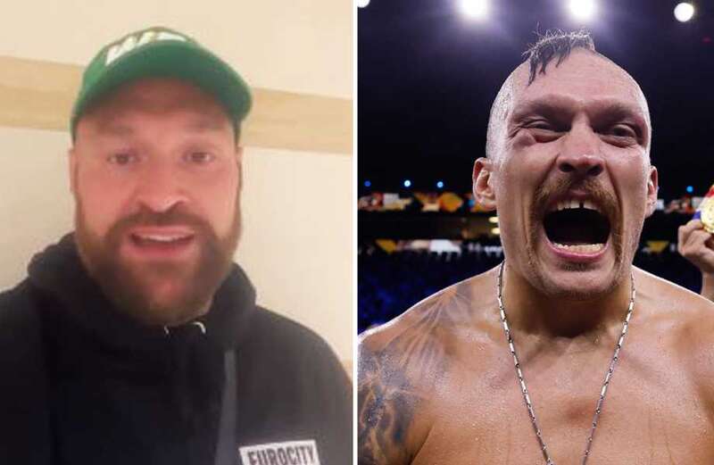 Fury calls out Usyk again and lays out terms for new summer showdown at Wembley