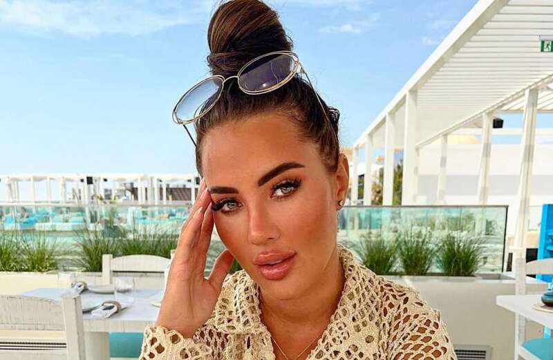 Towie star Yazmin Oukhellou shows off ‘natural’ after ditching fake lashes