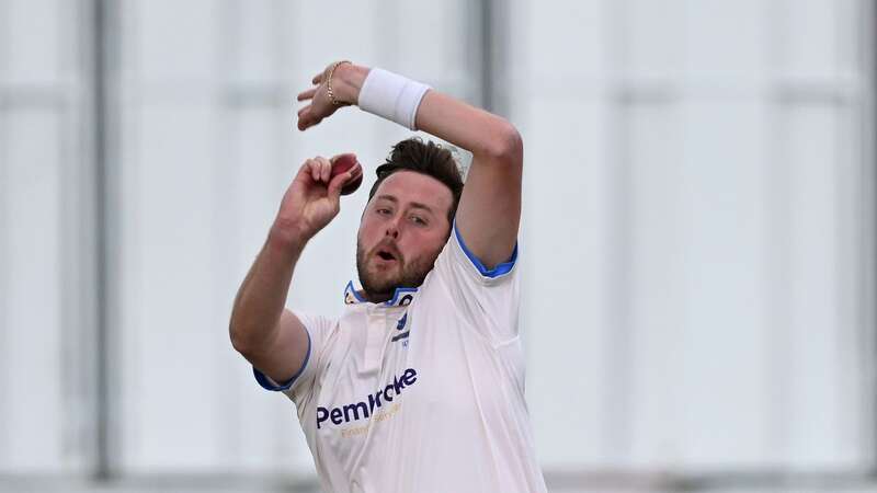 Ollie Robinson picked up an ankle injury playing for Sussex (Image: Mike Hewitt/Getty Images)