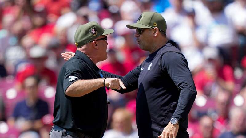 New York Yankees manager Aaron Boones has now been ejected three times already this season (Image: Getty Images)