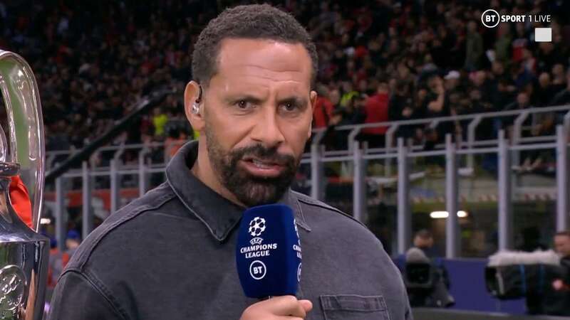 Rio Ferdinand has backed up Vinicius Junior (Image: BT Sport)