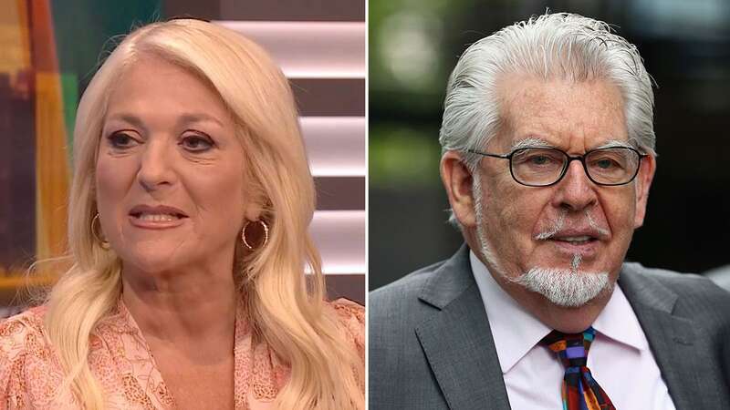 Vanessa Feltz says she was groped by paedophile Rolf Harris during TV interview