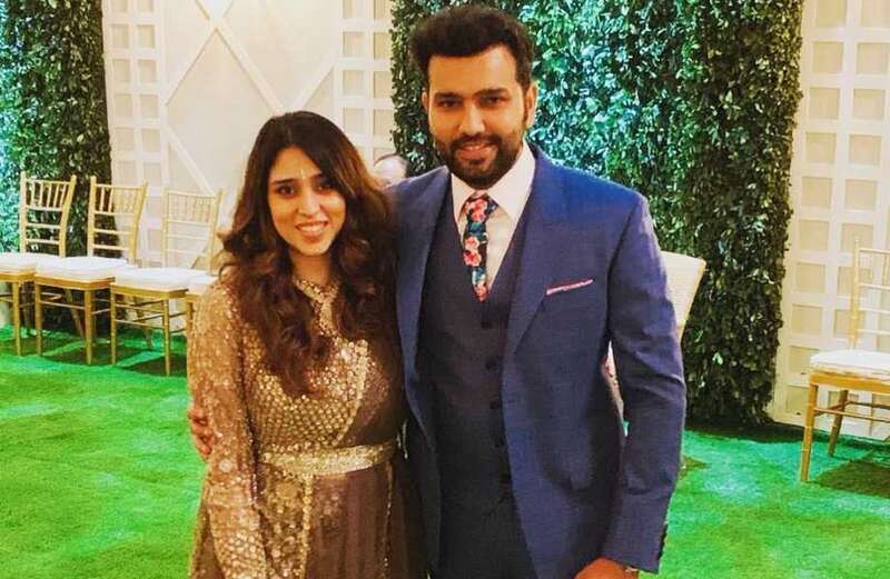 Who is Rohit Sharma's wife Ritika Sajdeh?