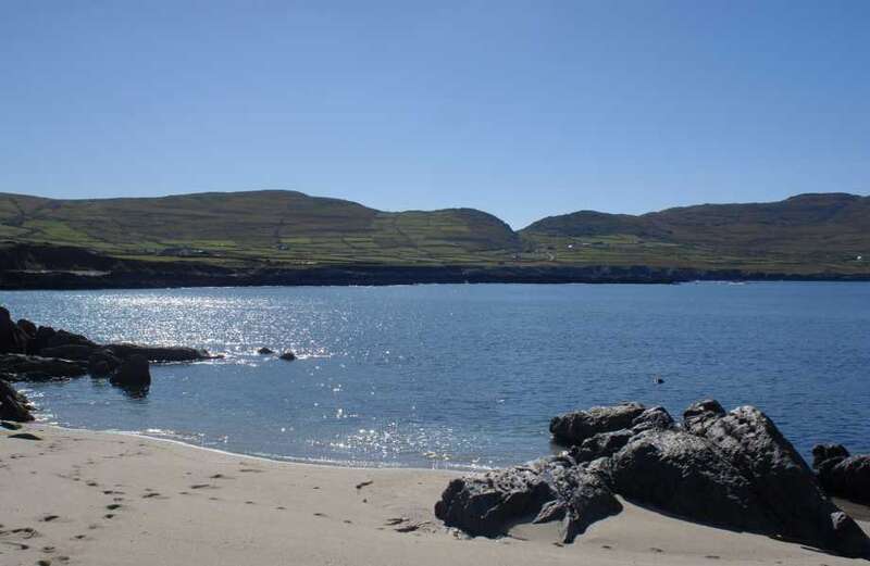 The breathtaking beach with white sand, dolphins, coves and camping site