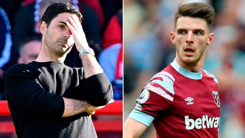 Declan Rice is set to leave West Ham this summer (Image: Simon Dael/REX/Shutterstock)