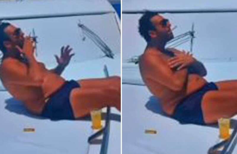 Tottenham cult hero Mido hilariously does sit-ups while puffing a cigarette