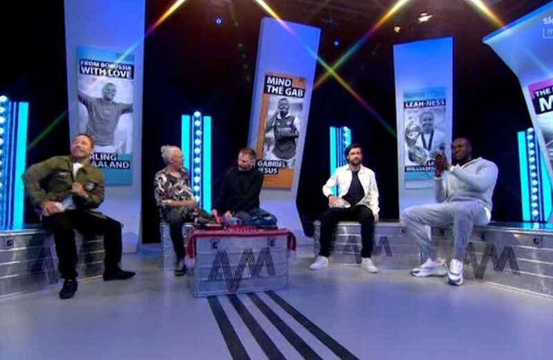 Stephen Graham and Jack Whitehall appear on final Soccer AM with ice packs