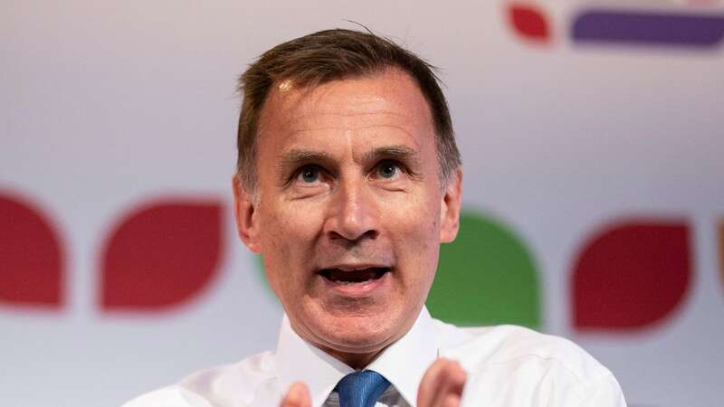 Chancellor Jeremy Hunt speaking at the British Chambers of Commerce Global Annual Conference in London (Image: TOLGA AKMEN/EPA-EFE/REX/Shutterstock)