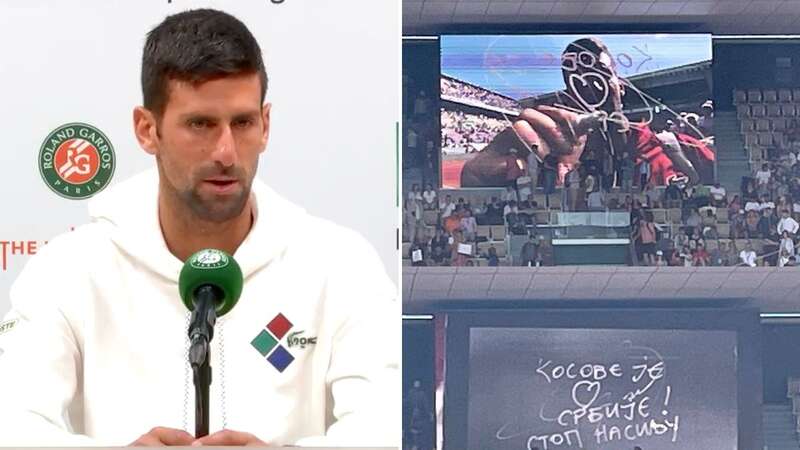 Novak Djokovic made his stance clear (Image: NEXTA)