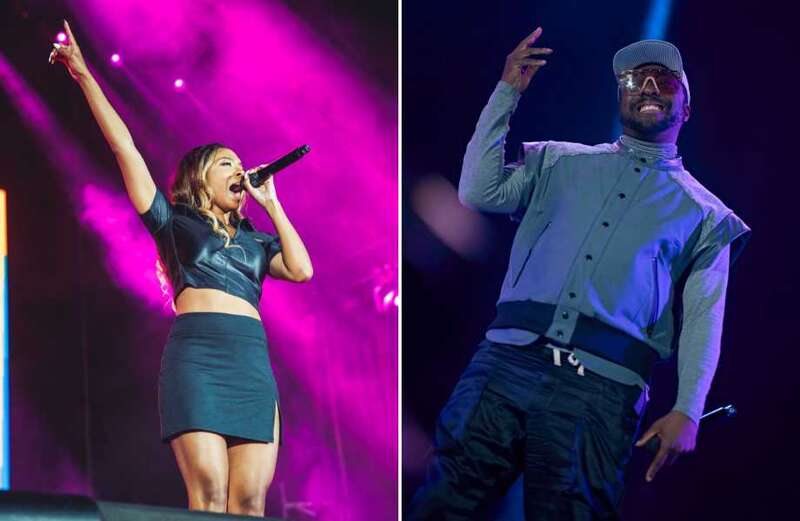 Will.i.am wows on Black Eyed Peas' world tour with stunning Fergie replacement