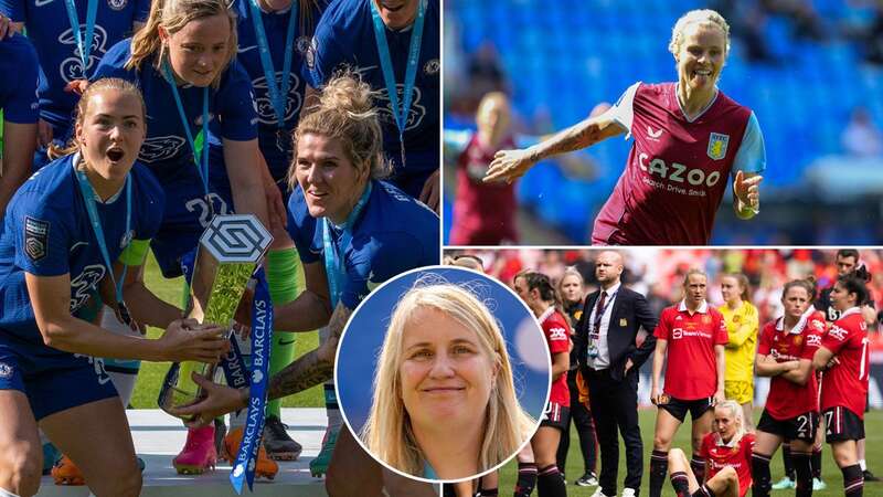 Chelsea win the WSL title after beating Reading 3-0 on the final day