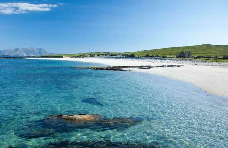 The secret Irish tropical island with white beaches & beautiful sunsets