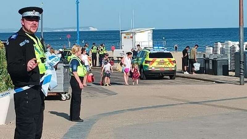 Beachgoers saw boy