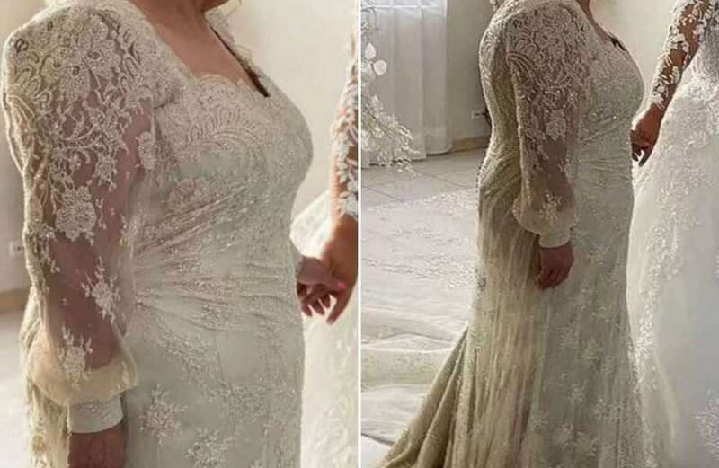 Mum lists 'mother of the bride dress' on FB - everyone's saying the same thing