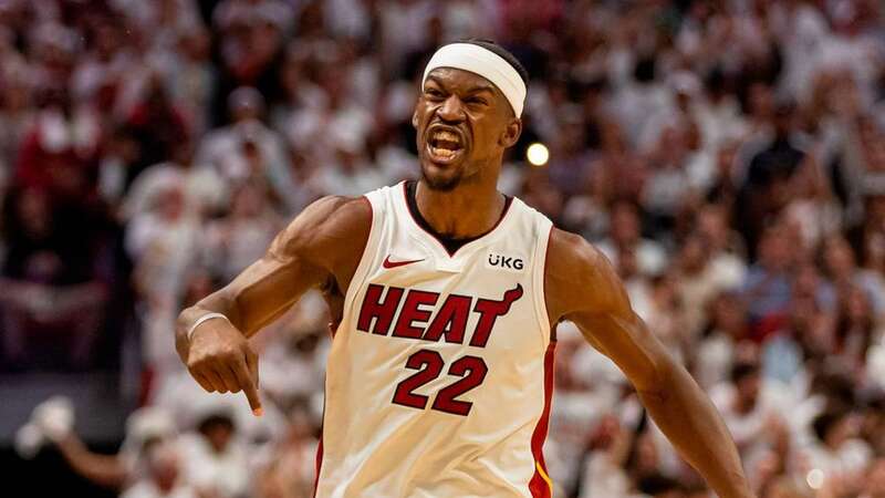 Miami Heat forward Jimmy Butler has been an inspirational leader for his teammates. (Image: Matias J. Ocner/Miami Herald/Tribune News Service via Getty Images)