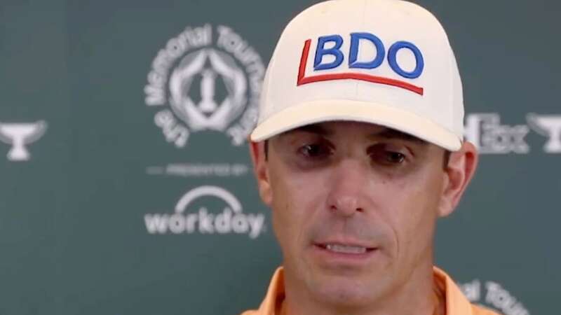 Billy Horschel broke down in tears post-round