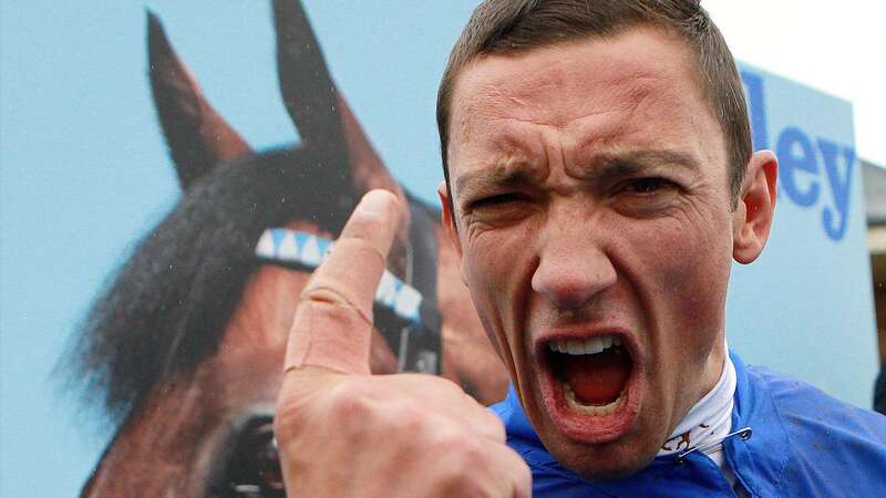 Frankie Dettori winning the Musidora Stakes on Soul Sister (Image: PA)