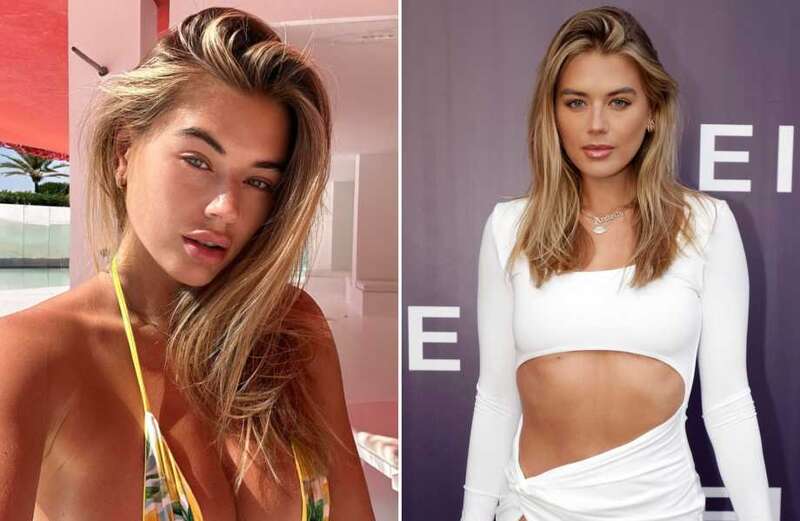 Love Island's Arabella Chi risks wardrobe malfunction in seriously tiny bikini