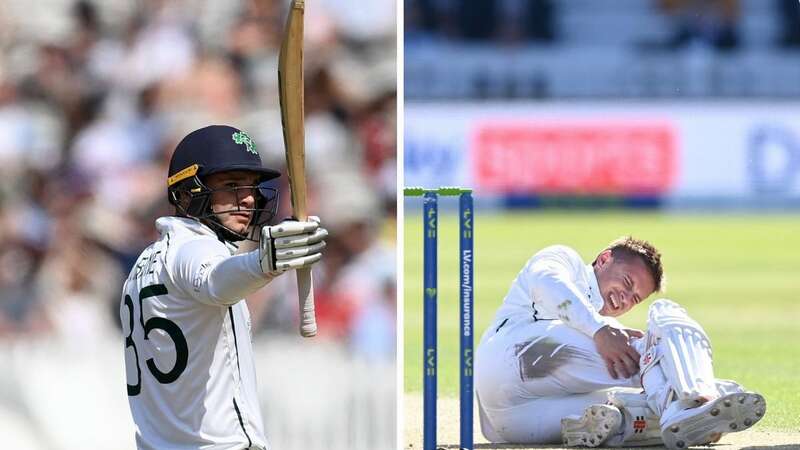 Andy McBrine scored 86 not out for Ireland (Image: Gareth Copley/Getty Images)