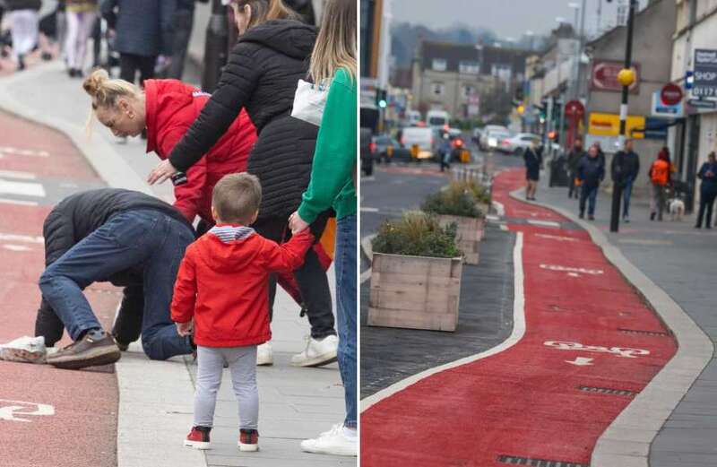 Works planned on notorious 'optical illusion' street…but for surprising reason