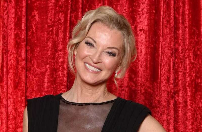 EastEnders' Gillian Taylforth, 67, wows in plunging sheer gown at Soap Awards