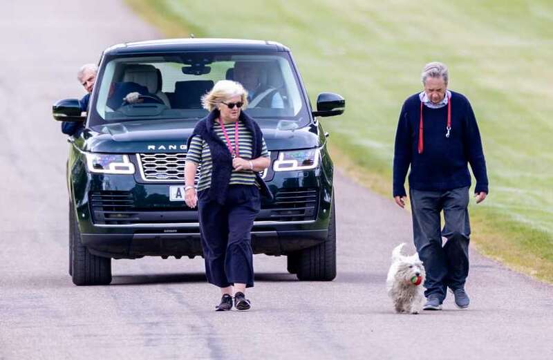 Andrew gets stuck behind dog walker in Windsor & finds it hilarious