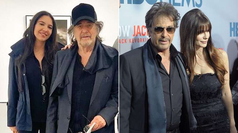 Noor Alfallah and Al Pacino seem to have hit a rough patch (Image: Instagram/ Getty)