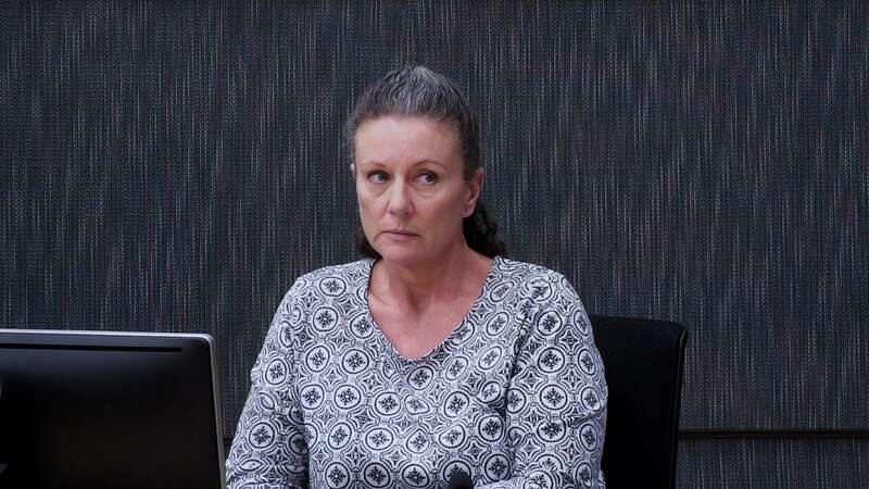 Kathleen Folbigg leaving Maitland Court after being refused bail in March 2004 (Image: Fairfax Media via Getty Images)