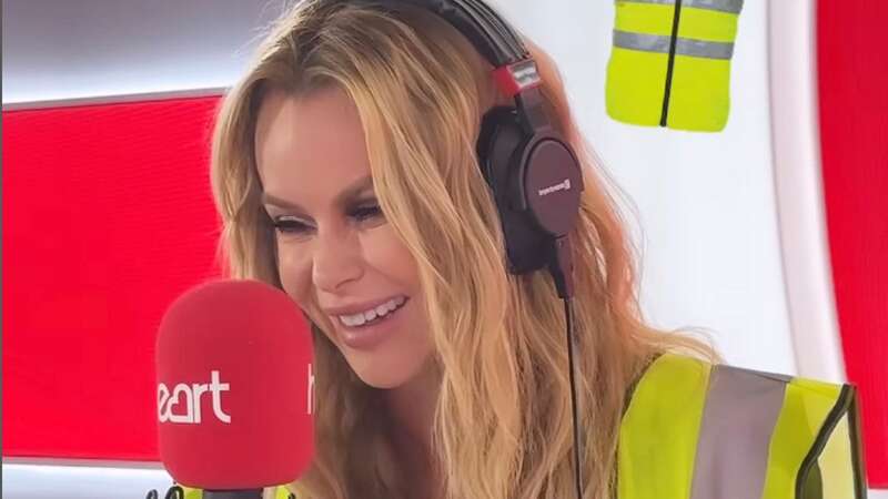 Amanda Holden hosts Heart Breakfast hungover with only two hours sleep after BGT