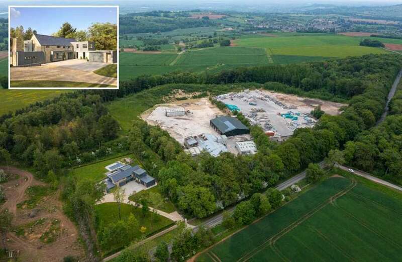 Stunning £3.5m prize draw mansion is next door to giant QUARRY