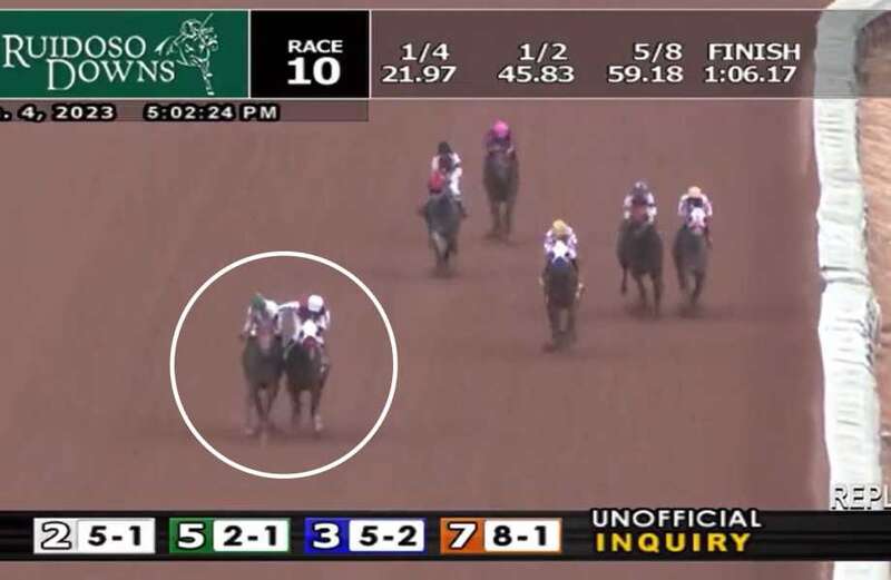 Jockey's 'absolutely unbelievable' mid-race move leaves punters shocked