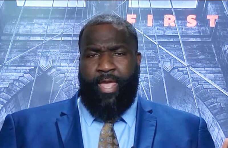 Kendrick Perkins claims First Take 'hearing from my lawyer'