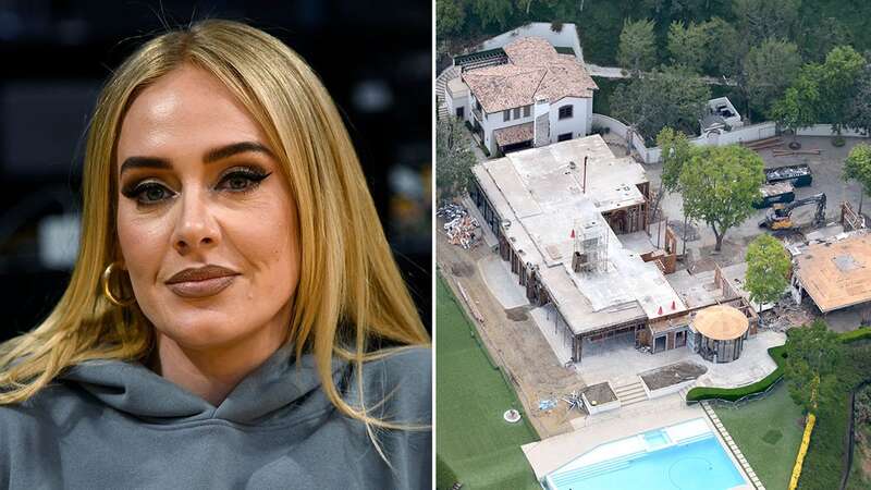 Adele has been busy renovating her new home (Image: Getty, Chris White)