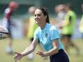 Kate is put through her paces in rugby drills with England stars for key cause qhiquqidddixtprw