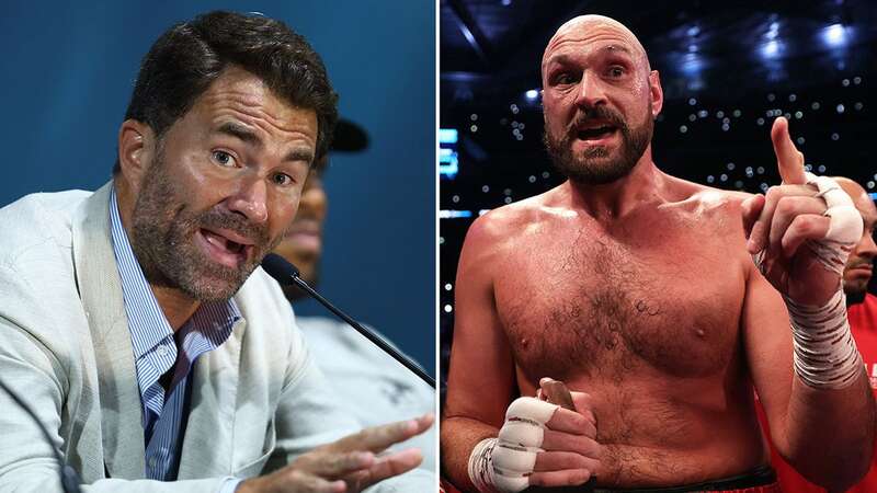 Eddie Hearn hits out at "desperate" Tyson Fury team over fight offer