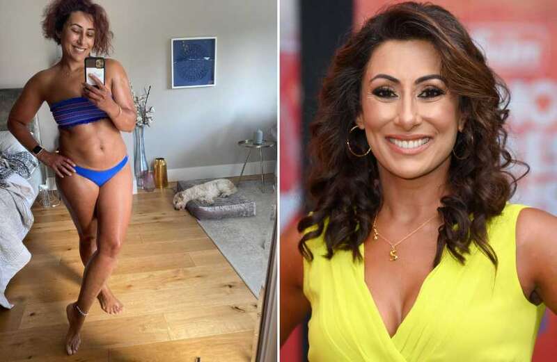 Loose Women’s Saira Khan, 53, strips off to a bikini