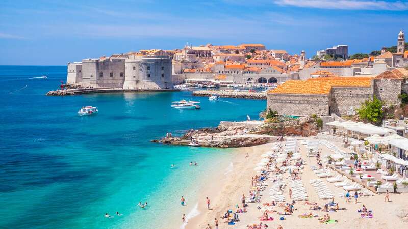 Split harbour and Diocletian