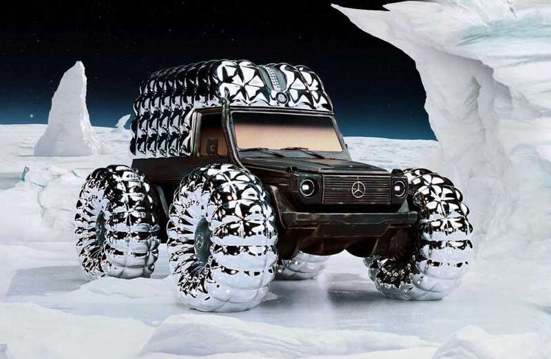 Mercedes’ new fashionable puffer jacket vehicle ‘can drive on the moon’