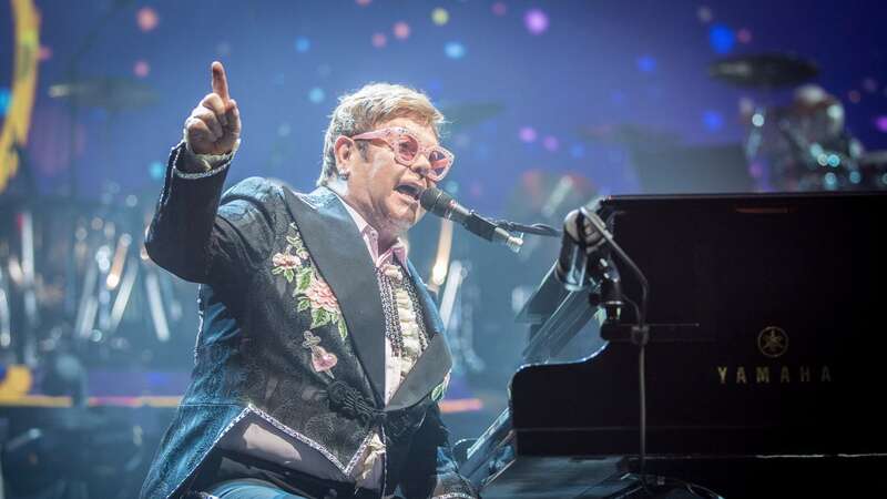 Sir Elton John has never set foot inside Glastonbury