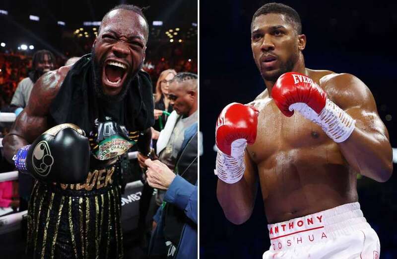 Deontay Wilder's coach reveals likely next fight and it is NOT Anthony Joshua