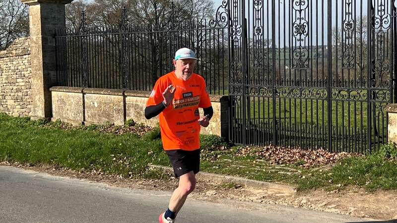 Neil Russell is taking on a 970-mile run between London and Barcelona (Image: Neil Russell)