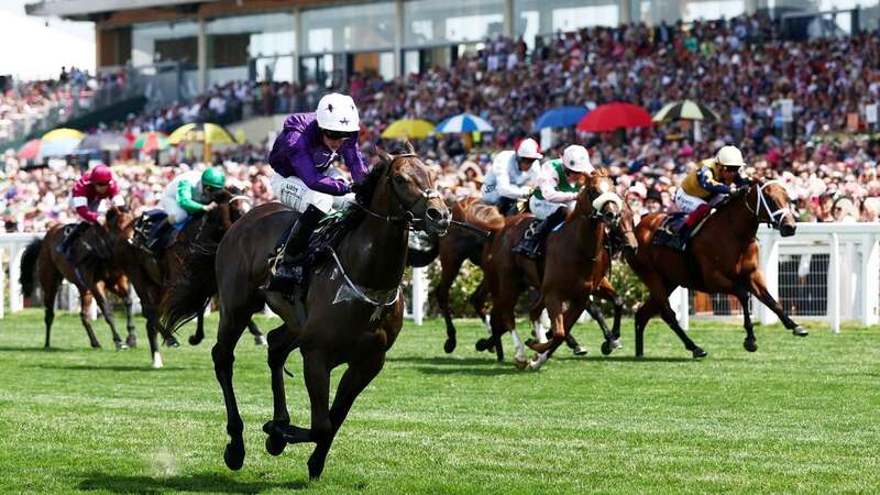 Valiant Force wins at 150-1 (Image: James Marsh/REX/Shutterstock)