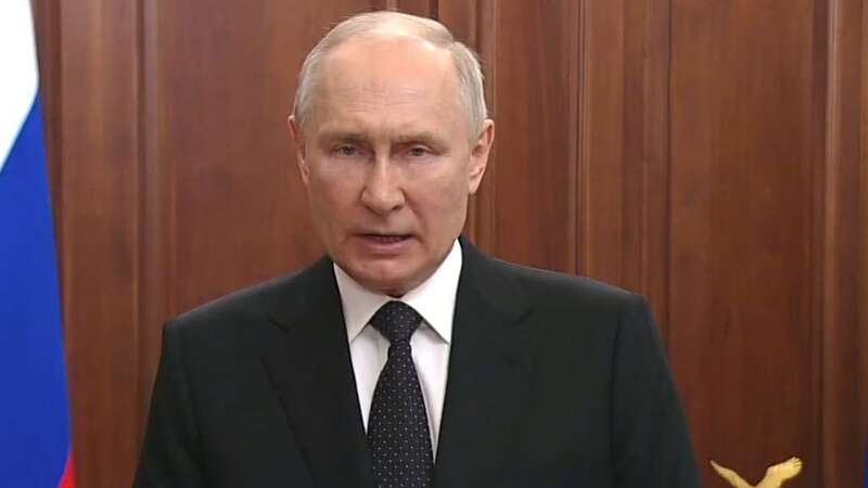 Russian President Vladimir Putin addressed the nation on Saturday morning