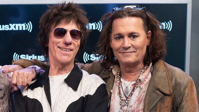 Johnny Depp shared a birthday message for late pal Jeff Beck (Image: Getty Images for SiriusXM)