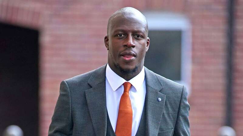 Benjamin Mendy arriving at Chester Crown Court for his trial (Image: PA)