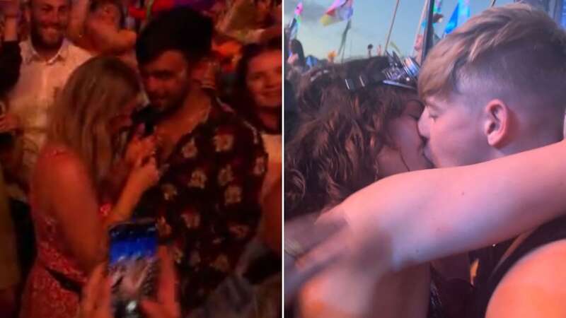 Glastonbury couples feel the love as they get engaged during epic Elton John gig