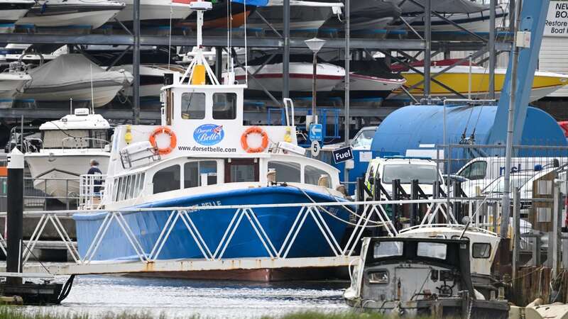 The Dorset Belle pleasure cruise was impounded at the Cobb’s Quay, Poole Harbour, after the tragedy (Image: Getty Images)