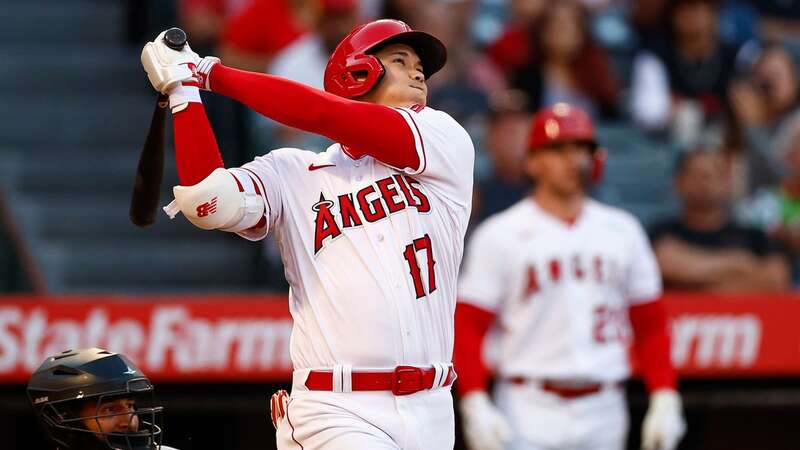 Shohei Ohtani cracked a game-changing home run on Monday. (Image: Ronald Martinez/Getty Images)